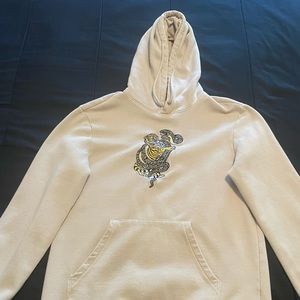 Beige/Tiger & Snake Hoodie